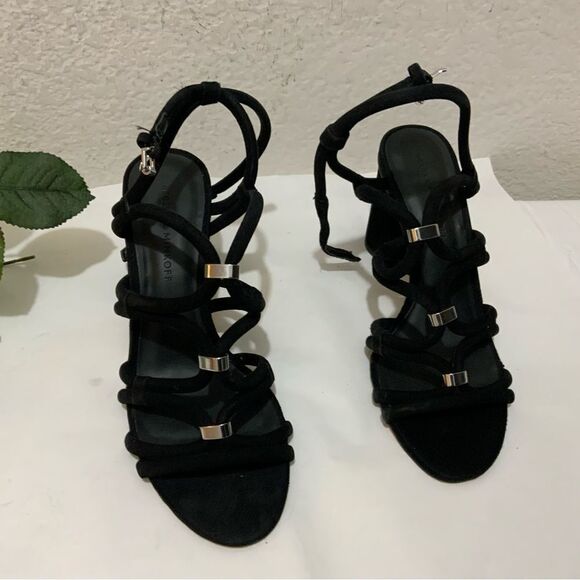 REBECCA MINKOFF black Apolline Strappy Sandals shoes size 7 M $158 - Picture 8 of 15
